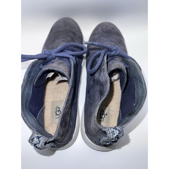 Ugg Australia Freamon chukka sneakers Mens Size 9 Blue Suede shoes 1007645 - Picture 5 of 10